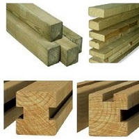 Treefence palen (hout alu beton)