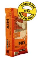 compak.ptb mix gebruikskl.droge metselmort.25kg (48z/p)