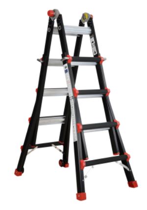 DAS yeti pro ladder 4x4 multifunctioneel h=1.09-1.93m