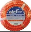 corde pp orange 20m/10mm Color line