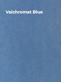 Valchromat mdf vochtw.12mm blauw RB 2.50x1.85m (40pl/p)