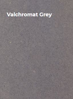 Valchromat mdf vochtw.12mm grijs CZ 2.44x1.83m (40pl/p)