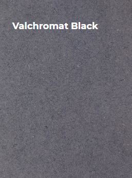 Valchromat mdf vochtw.19mm zwart BL 2.44x1.83m (26pl/p)