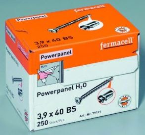 fermacell schroef 3.9x40mm powerpanel H2O boorpunt 250st/ds