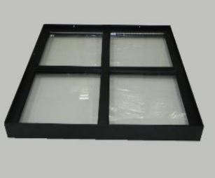 fenêtre acier fix noir 500x600mm
