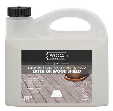 woca exterior wood shield 2.5l